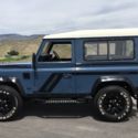1991 Blue Land Rover Defender thumbnail