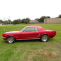 1965 Red Ford Mustang thumbnail