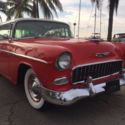 1955 red/white Chevrolet Bel Air/150/210 thumbnail