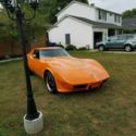 1975 Orange Chevrolet Corvette thumbnail