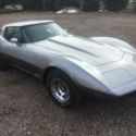 1978 Two Tone Light / Dark Silver Chevrolet Corvette thumbnail