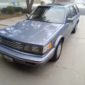 1987 Blue Nissan Maxima thumbnail