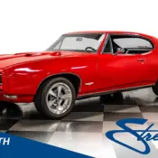 1968 Red Pontiac GTO thumbnail