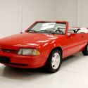1992 Red Ford Mustang thumbnail