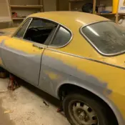 1972 Yellow Volvo P1800E thumbnail