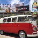 1966 pearl white-red Volkswagen Bus/Vanagon thumbnail