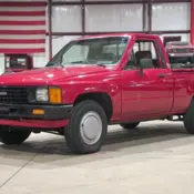 1986 Red Toyota Pickup thumbnail
