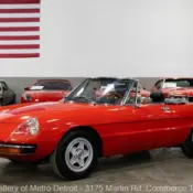 1975 Alfa Romeo Red Alfa Romeo Spider thumbnail