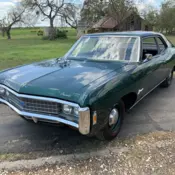 1969 Fathom Green Chevrolet Biscayne thumbnail