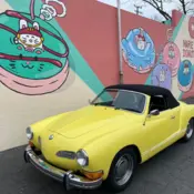 1972 Yellow Volkswagen Karmann Ghia thumbnail