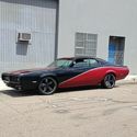 1973 Black/red Dodge Charger thumbnail