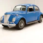1965 Blue Volkswagen Beetle thumbnail