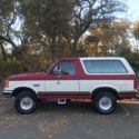 1990 Red Ford Bronco thumbnail