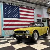 1974 Yellow Triumph TR-6 thumbnail