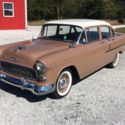 1955 Buff / White Chevrolet Bel Air/150/210 thumbnail