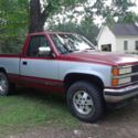 1990 Burgundy Chevrolet Silverado 1500 thumbnail